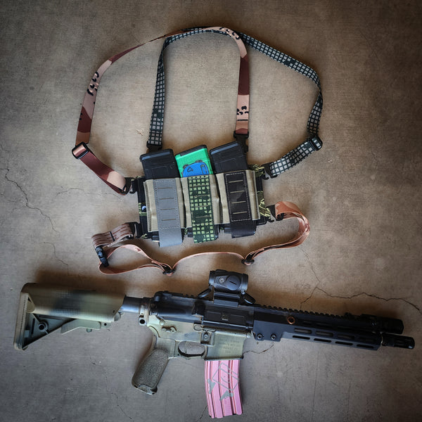 Warhol Nano Chest Rig (Mismatch camouflage)