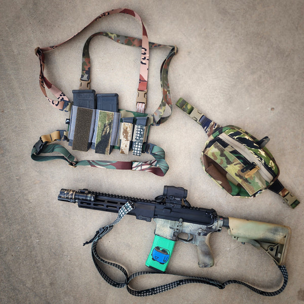 Warhol Nano Chest Rig (Mismatch camouflage)