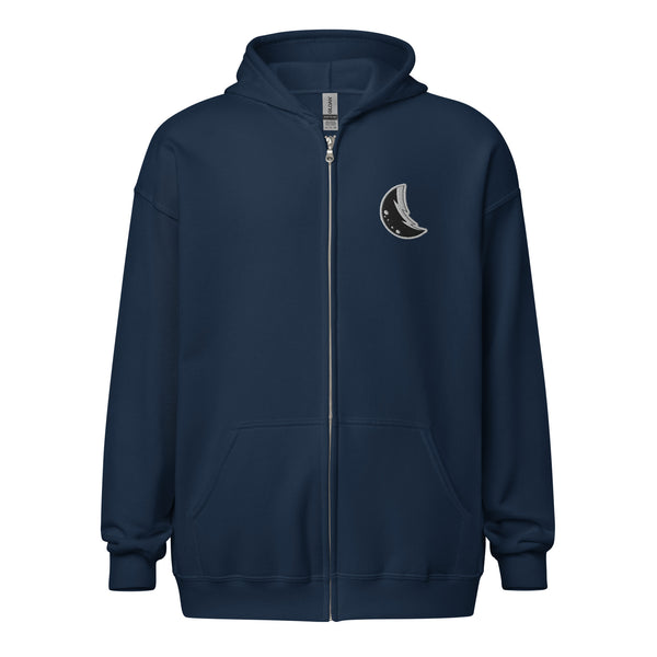 Hoodie, Embroidered Moonlight